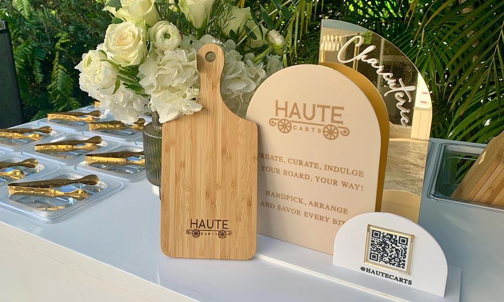 Charcuterie Board with Logo