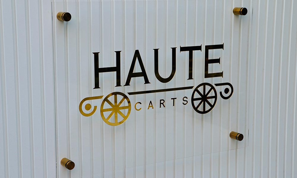 Large Cart Sign